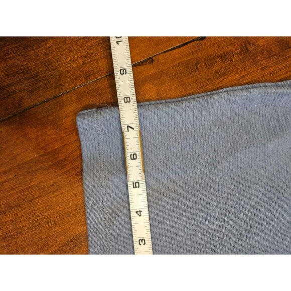 A new Day Pullover oversized XL blue ribbed texture wide sleeve - Picture 7 of 8